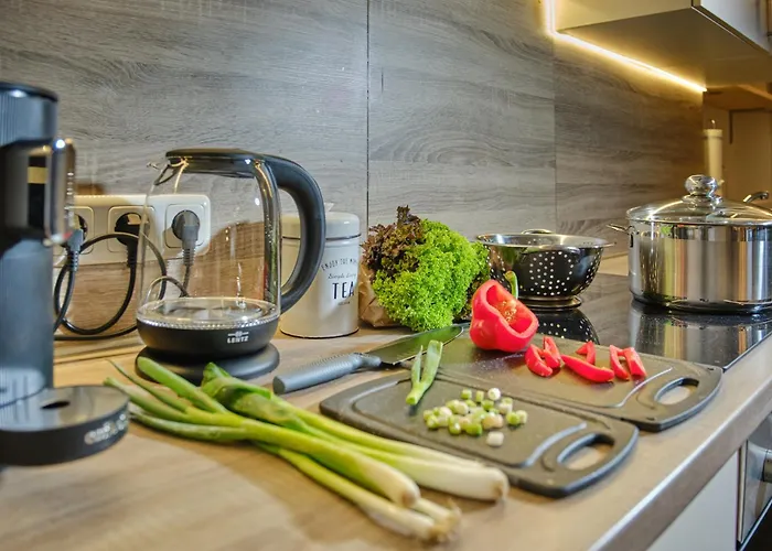 公寓 Jasta Homes Altstadthaeuschen, Zentral, Parkplatz, Netflix